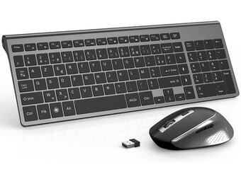 Draadloos AZERTY Toetsenbord & Muis Set - 56% Korting