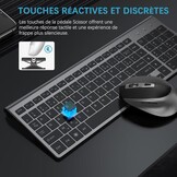 Draadloos AZERTY Toetsenbord & Muis Set - 63% Korting!