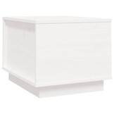 VidaXL Salontafel Grenenhout Wit - 40x50x35 cm (84% Korting!)
