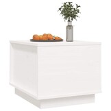 VidaXL Salontafel Grenenhout Wit - 40x50x35 cm (84% Korting!)