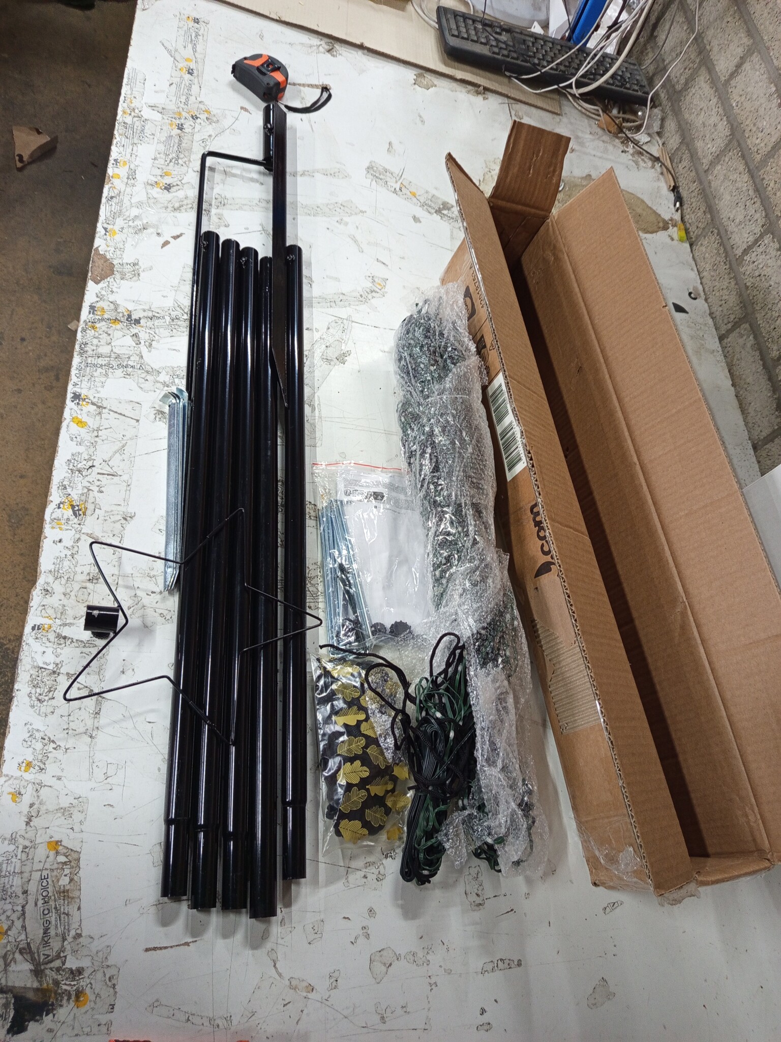 vidaXL LED Kerstboom 400cm Warmwit - 75% Korting!