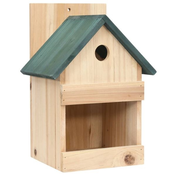 vidaXL Vogelhuisjes (4 stuks) - Vurenhout - 57% Korting!