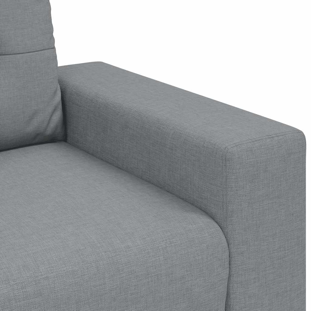 vidaXL Fauteuil 60 cm Stof Lichtgrijs - 52% Korting!
