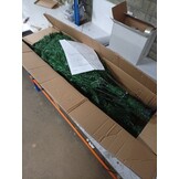 Kunstkerstboom 210 cm groen met scharnieren - 83% korting!