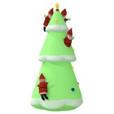 Opblaasbare Kerstboom met LED's - 500 cm - 61% Korting