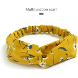 10 Boho Haarbanden Dames - Vintage Bloemprint, 48% Korting!