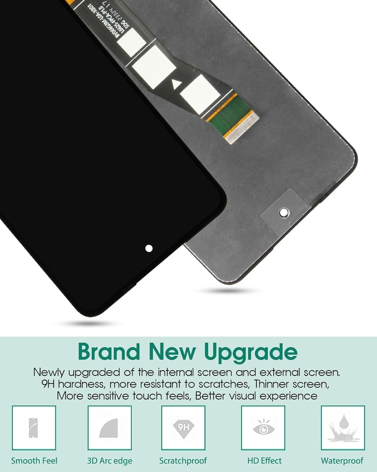 LCD Scherm Moto G04 G24 G24 Power Zwart - 46% Korting!