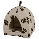 vidaXL Kattenmand L Beige - 59% Korting!
