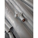 VidaXL Tuinhek Wit 165 cm - 78% Korting!