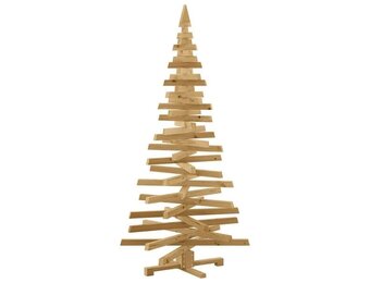 Houten Kerstboom met Standaard 180cm - 74% Korting!