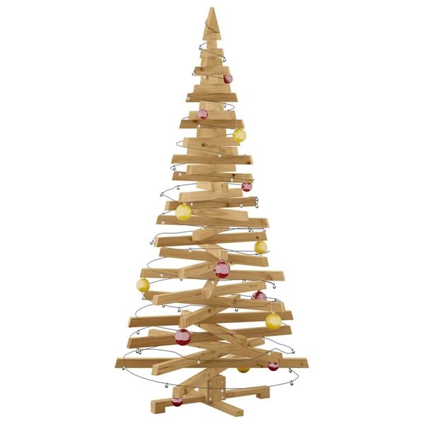 Houten Kerstboom met Standaard 180cm - 74% Korting!