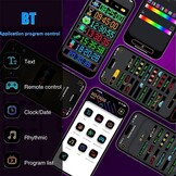 LED Auto Ogen: Flexibel Programmeerbaar (App/RC) - 48% Korting!