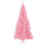 Roze Kunstkerstboom met Standaard 180cm - 53% Korting!