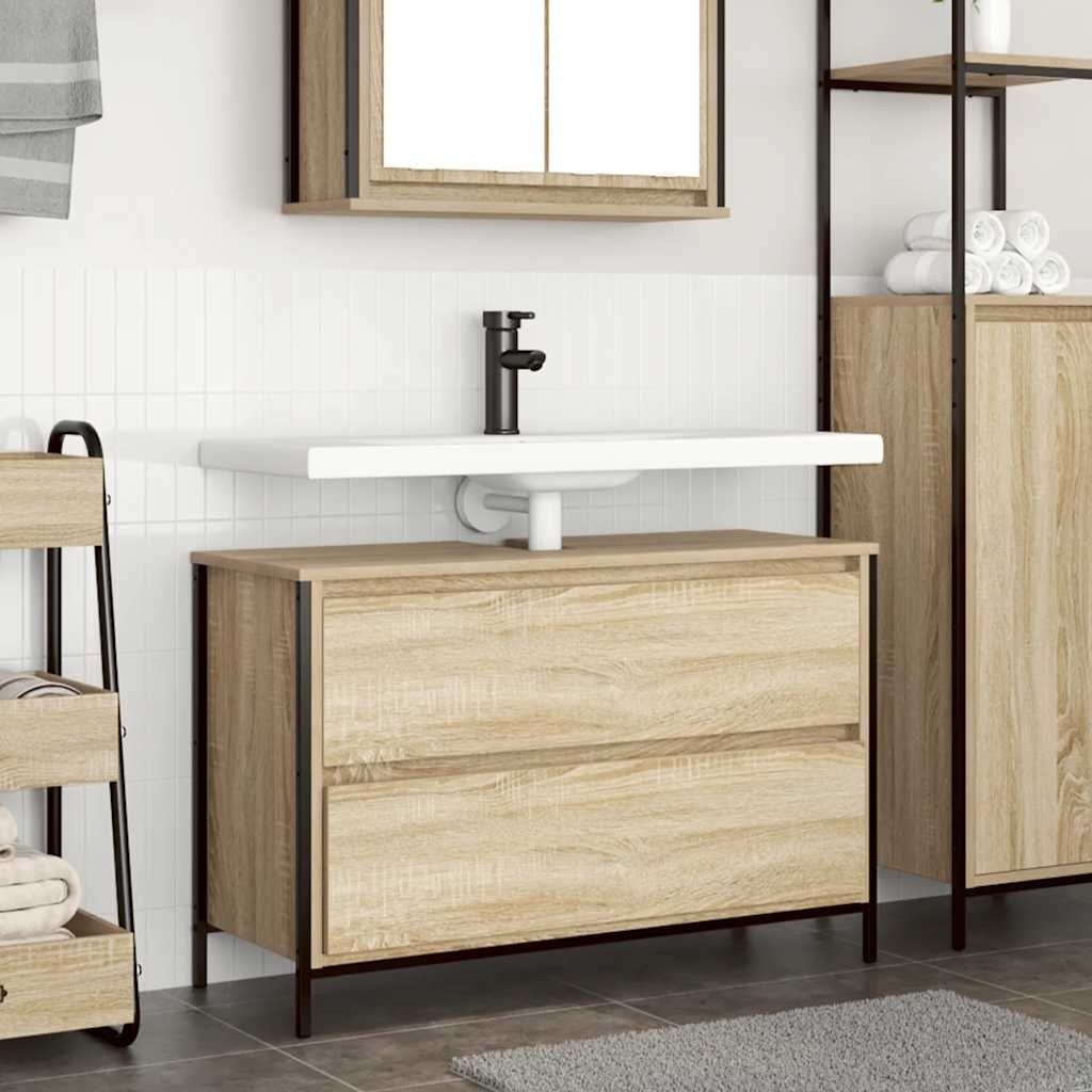 VidaXL Badkamerkast Sonoma Eiken - 60% Korting