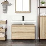 VidaXL Badkamerkast Sonoma Eiken - 60% Korting