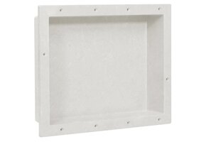 vidaXL Douchenis Matwit (41x51x10 cm) - 68% Korting!