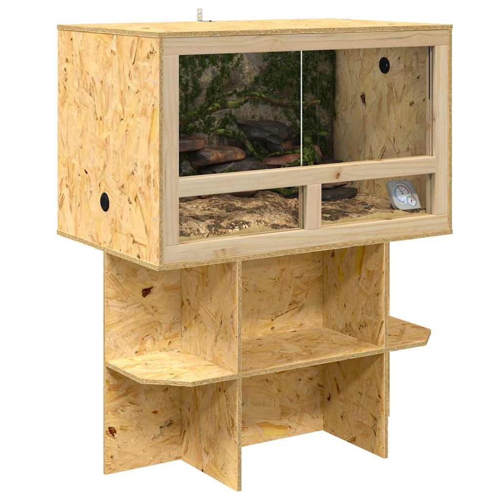 vidaXL Terrarium Basis Bruin (80x50x50 cm) - 74% Korting!