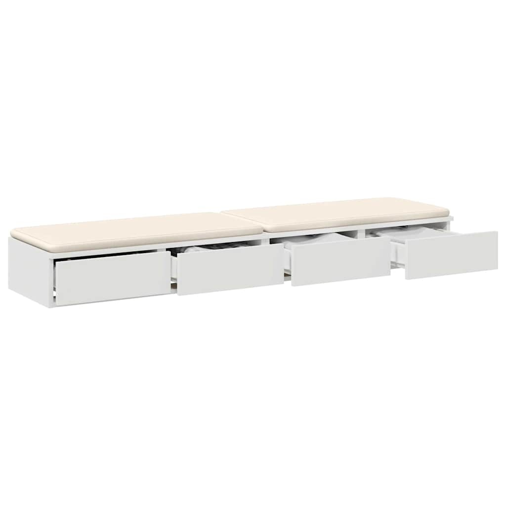 vidaXL Bedlades Wit - 60% Korting!