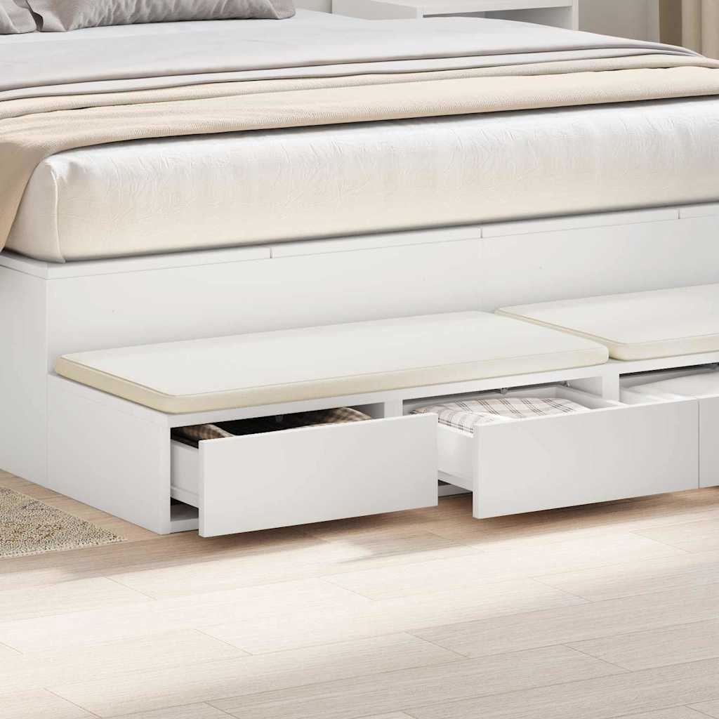 vidaXL Bedlades Wit - 60% Korting!
