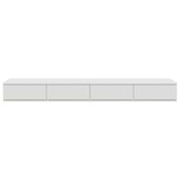 vidaXL Bedlades - Wit (140cm) - 78% Korting!