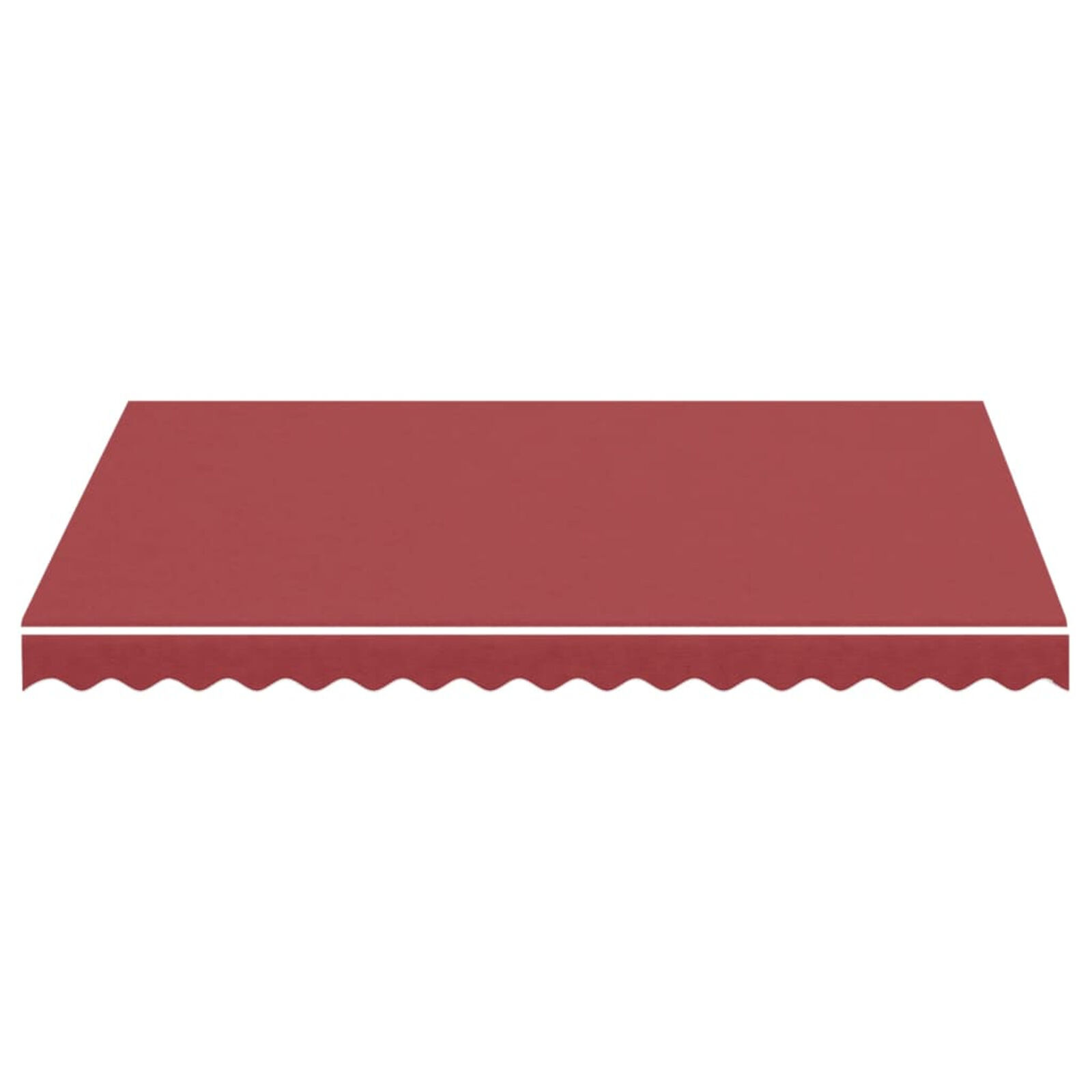 vidaXL Luifeldoek Vervanging Bordeauxrood 3x2,5m - 50% Korting!