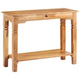 VidaXL Wandtafel Massief Acaciahout 100x40x76 cm - 64% Korting!