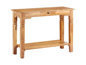 VidaXL Wandtafel Massief Acaciahout 100x40x76 cm - 64% Korting!