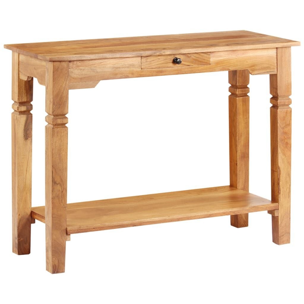 VidaXL Wandtafel Massief Acaciahout 100x40x76 cm - 64% Korting!