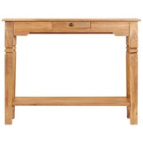 VidaXL Wandtafel Massief Acaciahout 100x40x76 cm - 64% Korting!