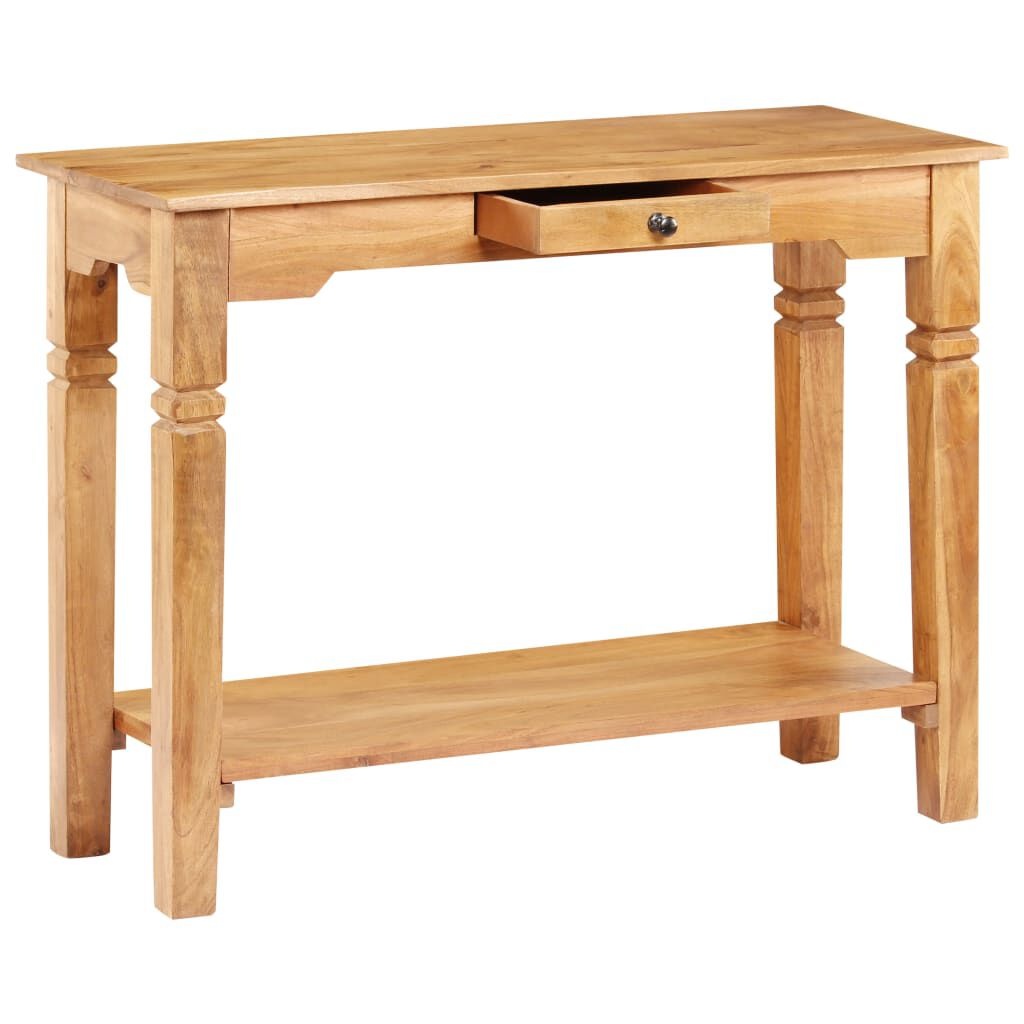 VidaXL Wandtafel Massief Acaciahout 100x40x76 cm - 64% Korting!