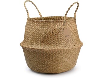 Zeegras Opbergmand met Handvat - 45% Korting