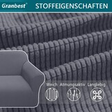 Moderne Grijze Bankovertrek - 35% Korting - Huisdierbestendig