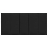 vidaXL Hoofdbordkussen 100 cm Zwart - 58% Korting