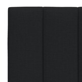 vidaXL Hoofdbordkussen 100 cm Zwart - 58% Korting