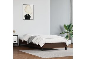 VidaXL Bruin Kunstleer Bedframe 100x200 cm - 56% Korting!