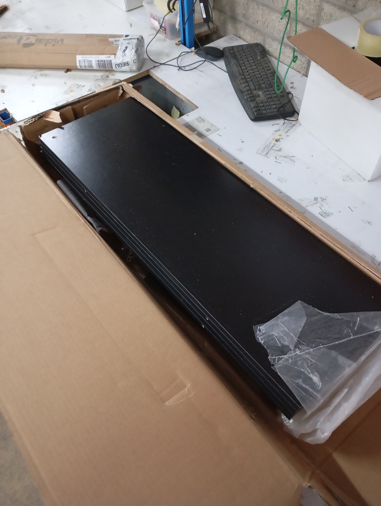 VidaXL Salontafel 90x60x35 cm Bewerkt Hout Zwart - 71% Korting!