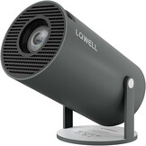 LQWELL®-Projector, Miniprojector, Ondersteunt WiFi 5G, BT5.0 Met Android 11.0 OS, Automatische Keystone, 220 Graden Hoek Voor Telefoon/Pc/Computer, HDMI, Grijs