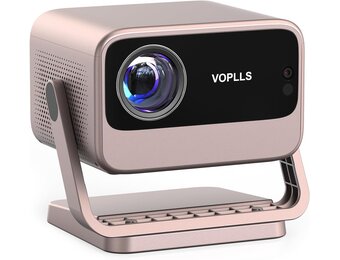 [Netflix Officieel 4K Mini Projector]: VOPLLS 930 ANSI Smart Draagbare Projector TOF Autofocus & Keystone, Dolby Audio, Full HD 1080P, WiFi6 Bluetooth 6 voor Thuis, Slaapkamer, Outdoor Telefoon