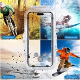 Duikhoes iPhone 16 Pro Max 40m Waterdicht - 73% Korting