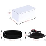 Dynamische LED Zijknipperlichten Rook voor Land Rover Discovery 2 (1999-2004), Defender & Freelander 1 (2002-2005)