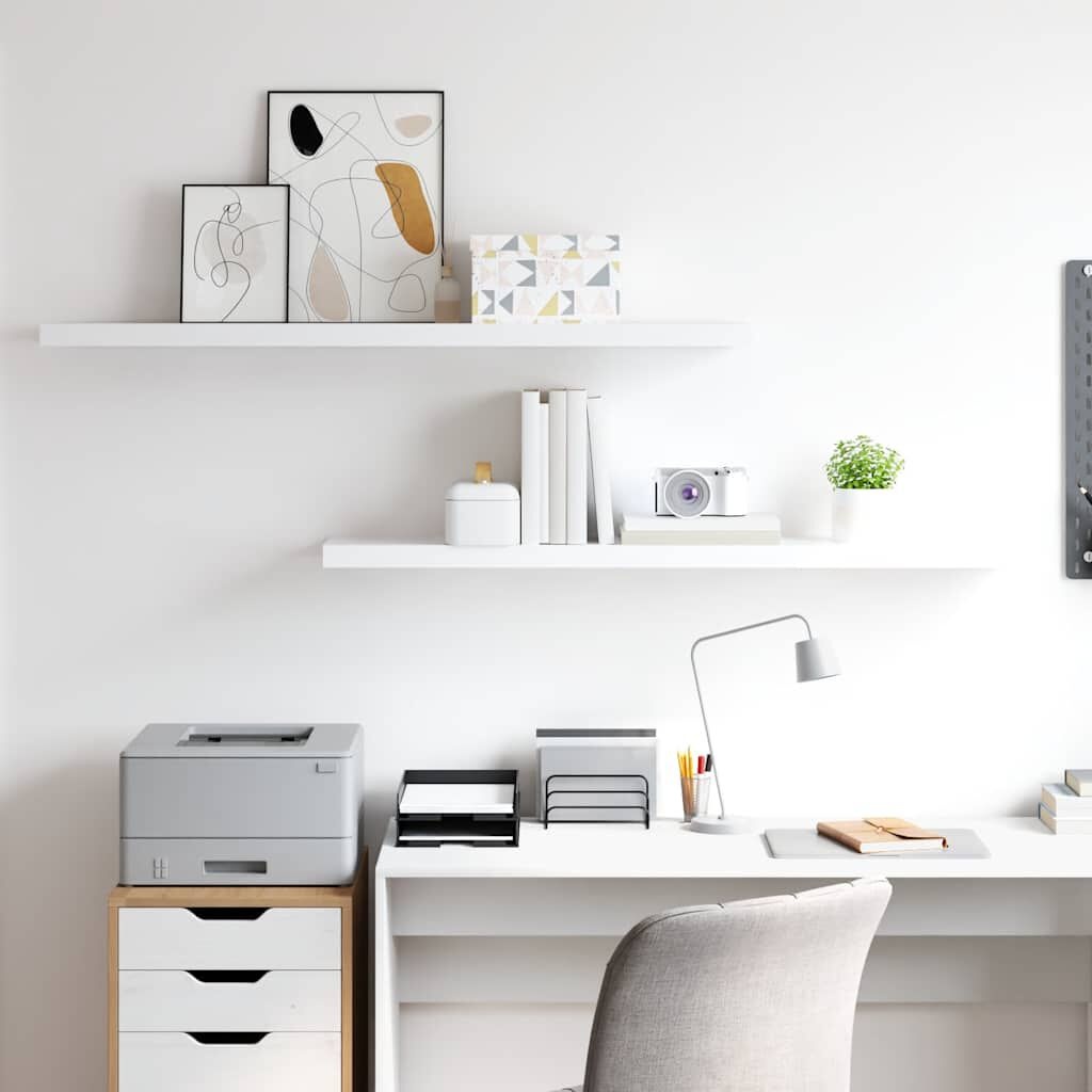 vidaXL Zwevende Wandschappen (2 stuks) - 72% Korting!