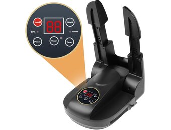 Elektrische Schoendroger Sneldrogend met Ozonfunctie, Timer, 200W Ventilator voor Schoenen, Laarzen, Handschoenen & Sokken