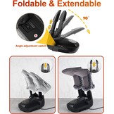 Elektrische Schoendroger Sneldrogend met Ozonfunctie, Timer, 200W Ventilator voor Schoenen, Laarzen, Handschoenen & Sokken