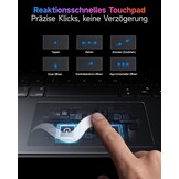 iPad Toetsenbordhoes voor 11 inch & 10e generatie, 360° draaibaar, afneembaar, 7-kleuren achtergrondverlichting, multi-touch trackpad en penhouder