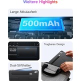 iPad Toetsenbordhoes voor 11 inch & 10e generatie, 360° draaibaar, afneembaar, 7-kleuren achtergrondverlichting, multi-touch trackpad en penhouder