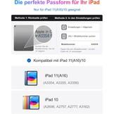 iPad Toetsenbordhoes voor 11 inch & 10e generatie, 360° draaibaar, afneembaar, 7-kleuren achtergrondverlichting, multi-touch trackpad en penhouder