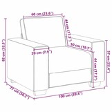 VidaXL Bank Taupe (61% Korting) - 100x77x82 cm