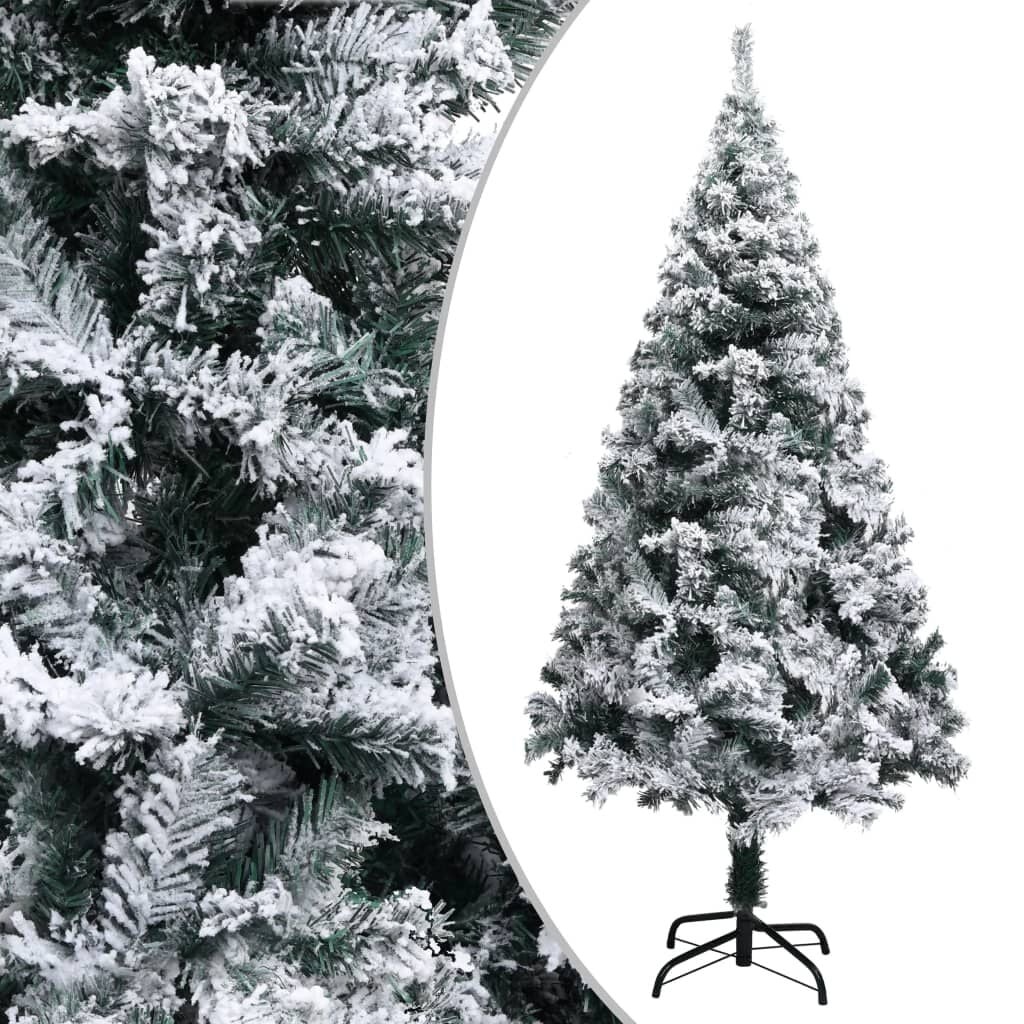 Kunstkerstboom met Sneeuw 150 cm - 75% Korting