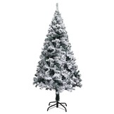 Kunstkerstboom met Sneeuw 150 cm - 75% Korting