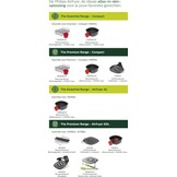 Airfryer XXL accessoireset partyset met dubbellaags accessoire en voedselscheider geschikt voor Philips Airfryer XXL